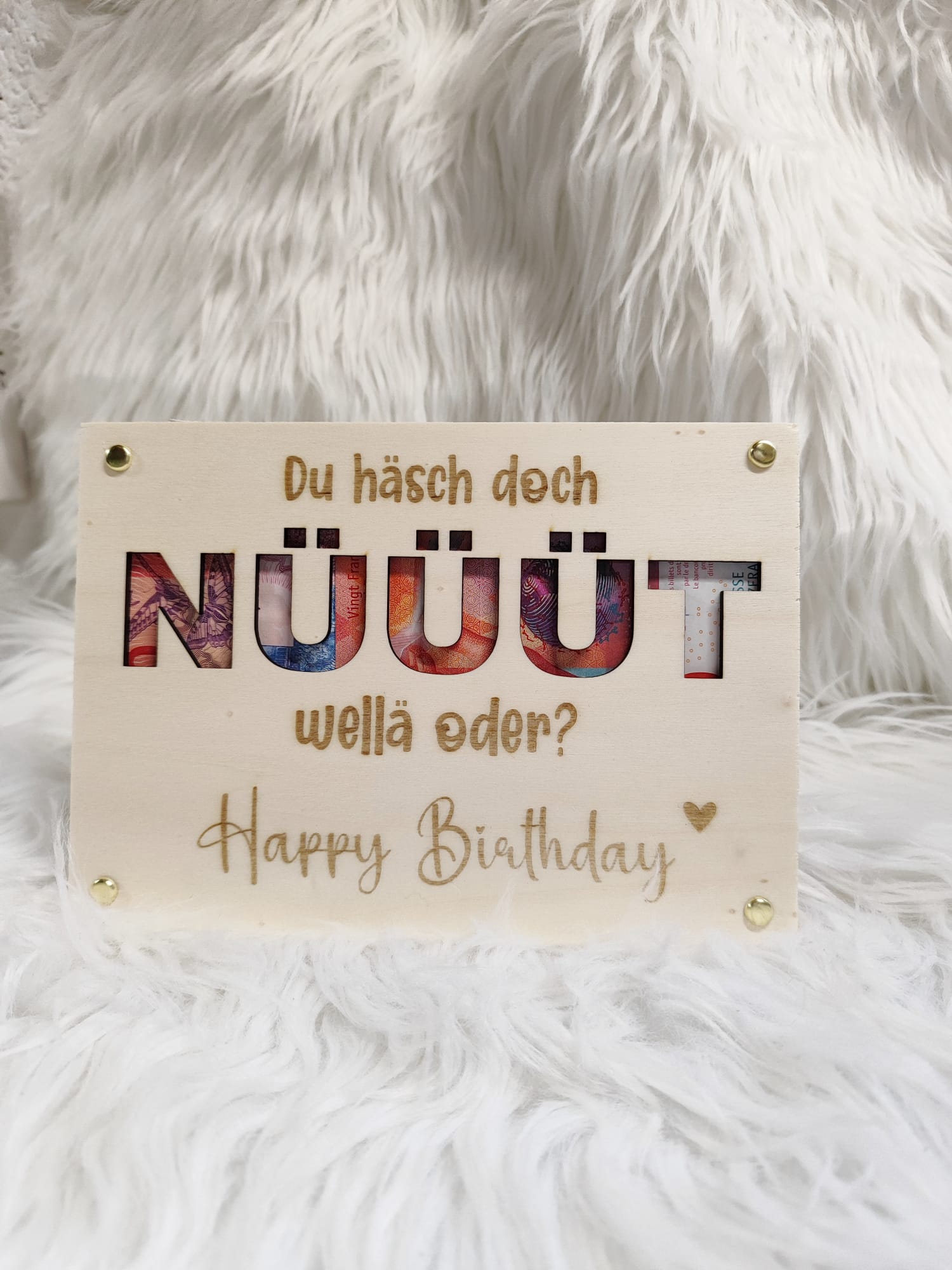 Geldgeschenkkarte "Nüüüt" – Bild 2