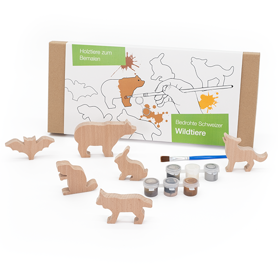 Tiersortiment Wildtiere zum Bemalen – Bild 2